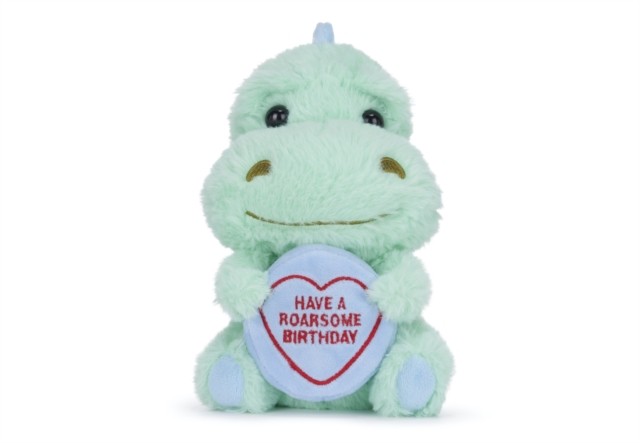 Love Hearts 7"" Roarsome Birthday Plush Gift (Toy)