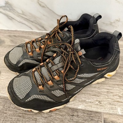 Merrell Moab 2 Ventilator Hiking Shoes Granite Gray Low Vibram Mens Sz 9.5