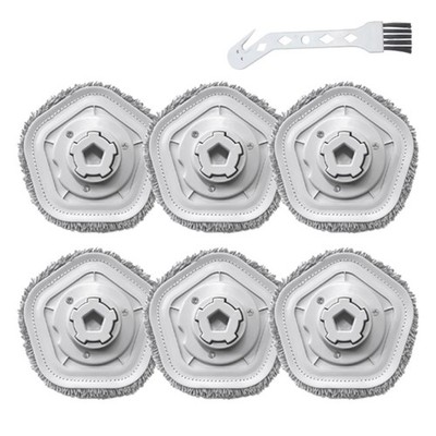 Mop Pads Sweeping Robot Replacement Cloth Accessories for Dreame Bot W10 W10Pro
