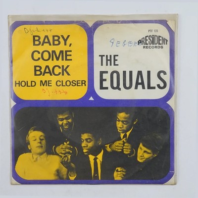 The Equals - Hold Me Closer 7'' Single 1967
