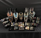 228 pc Antique Vintage Estate Costume Jewelry Some Signed. Lot 845