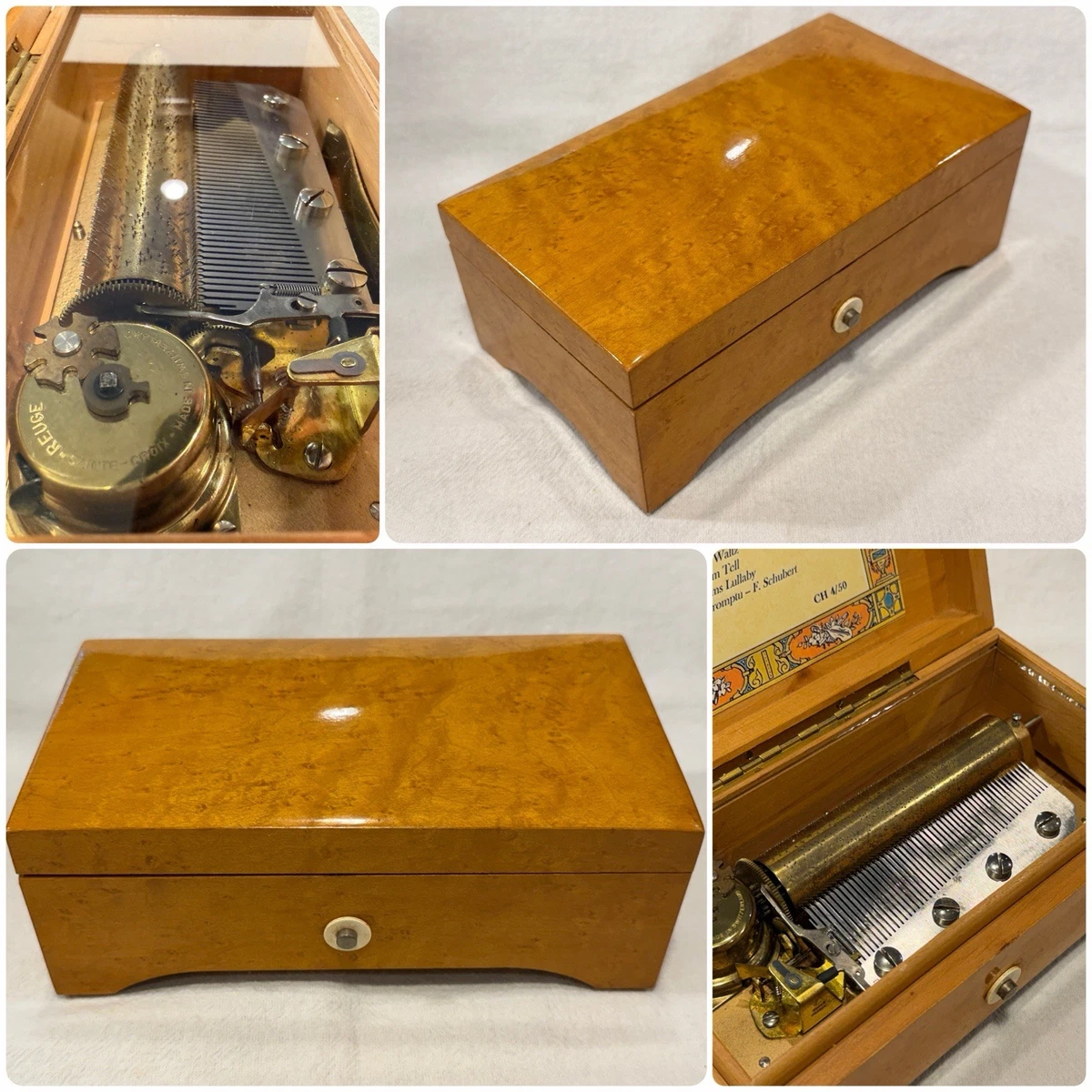 Preços baixos em Reuge Caixinhas de Música colecionáveis | eBay