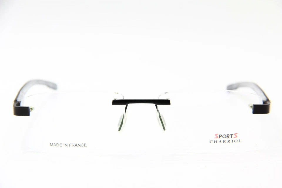 NOVO ÓCULOS ESPORTIVO CHARRIOL SP 23028A C4 PRETO AUTÊNTICO RX SP23028A 56-17  - Imagem 2 de 3