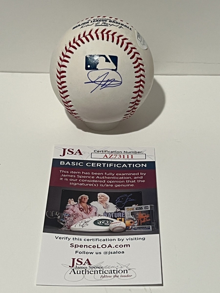 JASSON DOMINGUEZ Signed Autographed Auto ROMLB Baseball Ball NY