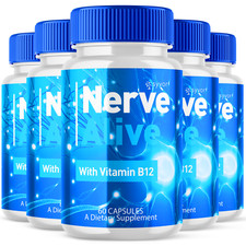 Nerve Alive Advanced Nerve Support Formula Max Strength Vitamin 300 Capsules