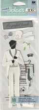 RARE Jolee's I DO The PERFECT TUXEDO Groom 3-D Stickers 66154 FAST FREE ship!