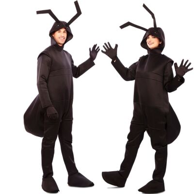 Ameisen Kostüm Waldameise Big Ants für Erwachsene Schwarz G. S-L Paarkostüm