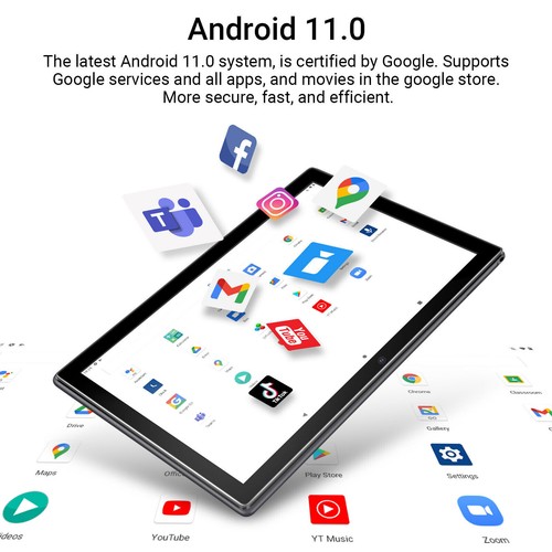 NEU XGODY 10.1'' HD Android 11 Tablet (2022) 8000mAh 64GB 5G WIFI 8MP OVP 🇩🇪 - Bild 11 von 13