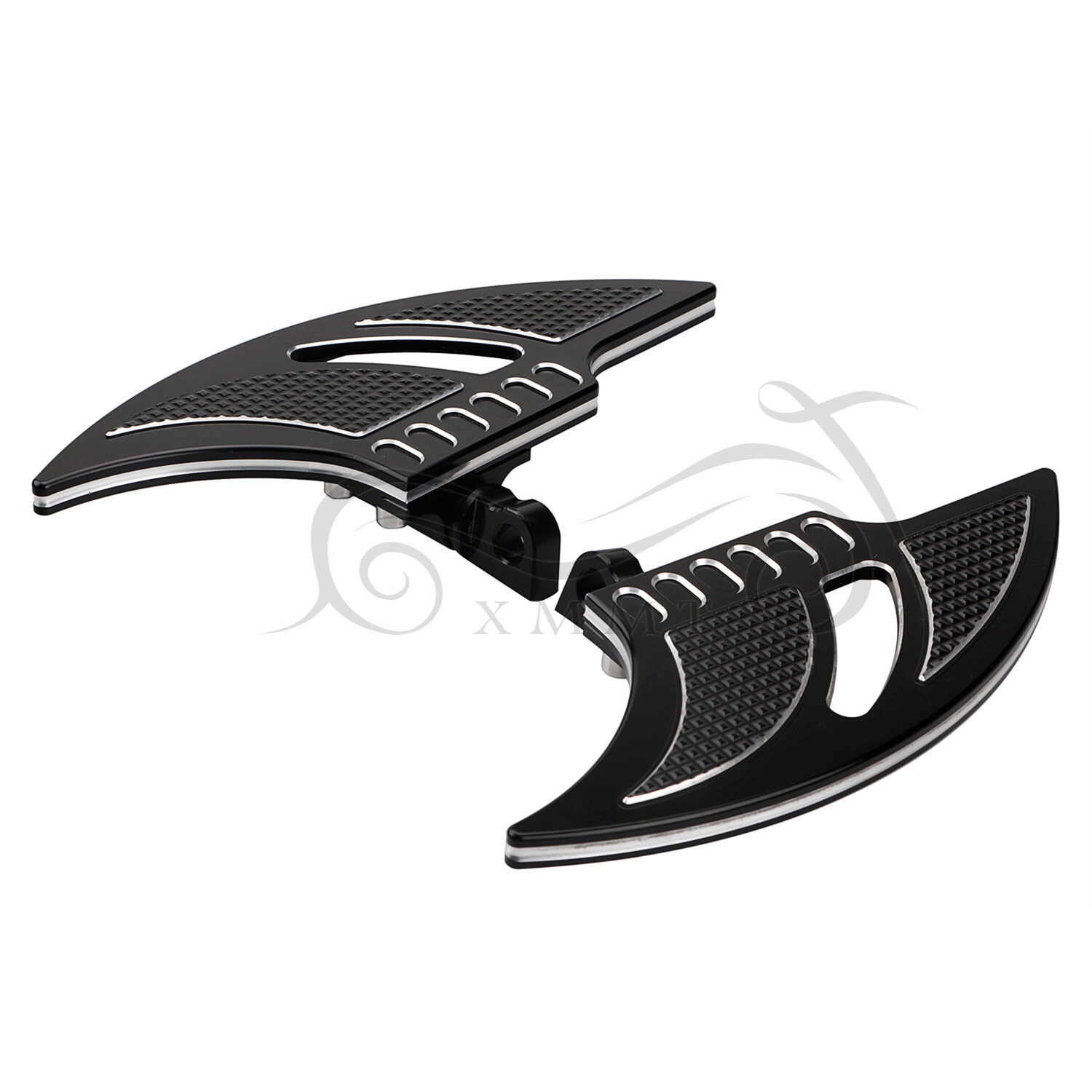 Motorcycle Floorboards Foot Pegs Floor Board Pedals For Harley Street