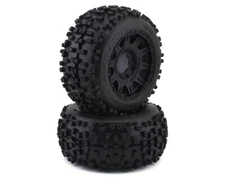 Pro-Line Badlands 3.8" Tires Mounted Raid 8x32 Wheels 17mm 1178-10