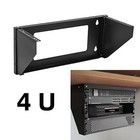 19in 4U Vertical Wall Mount Server Rack Heavy Duty Steel Under Desk Bracket