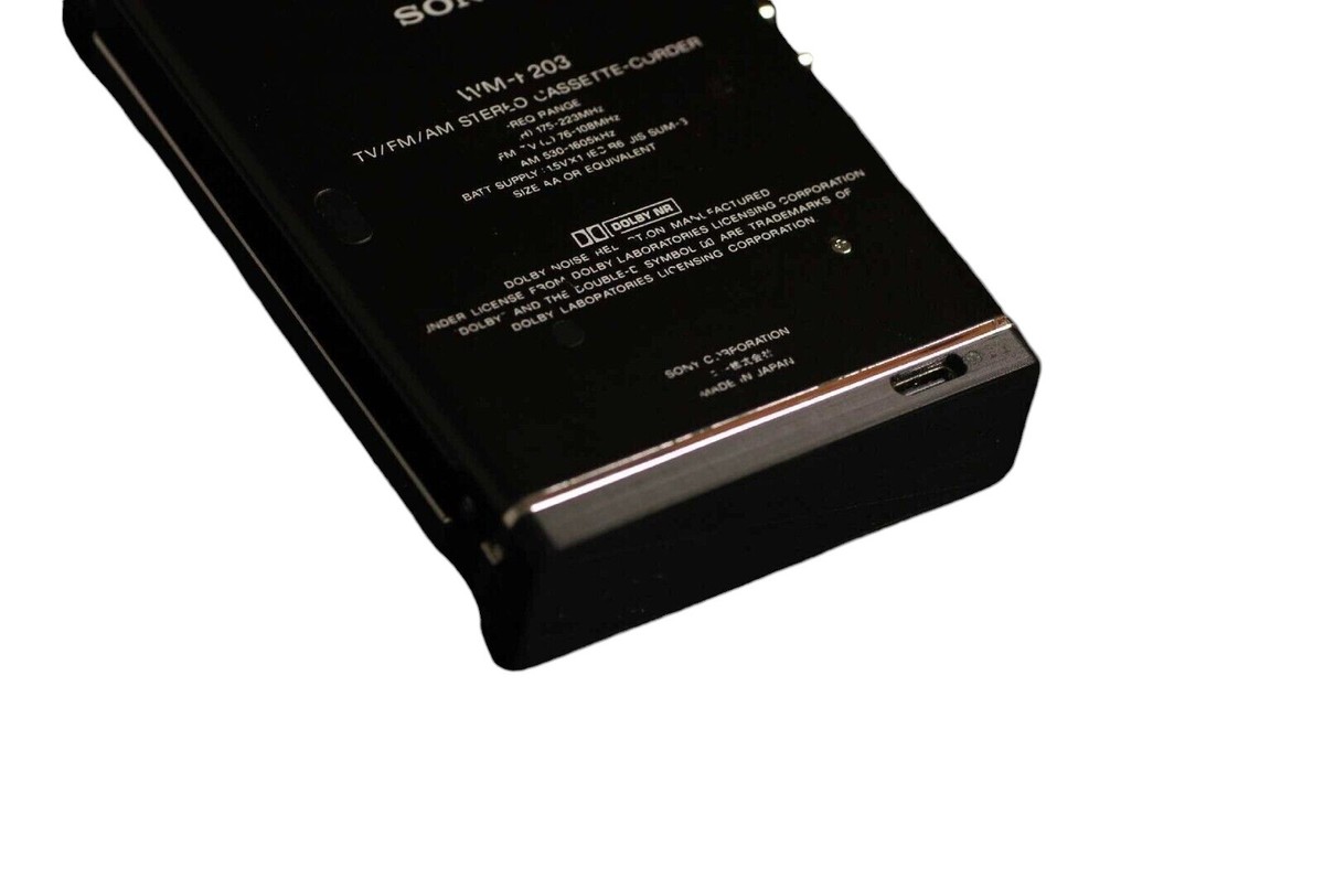 USBC rechargeable Battery Case For SONY Walkman WM-F202 F200II