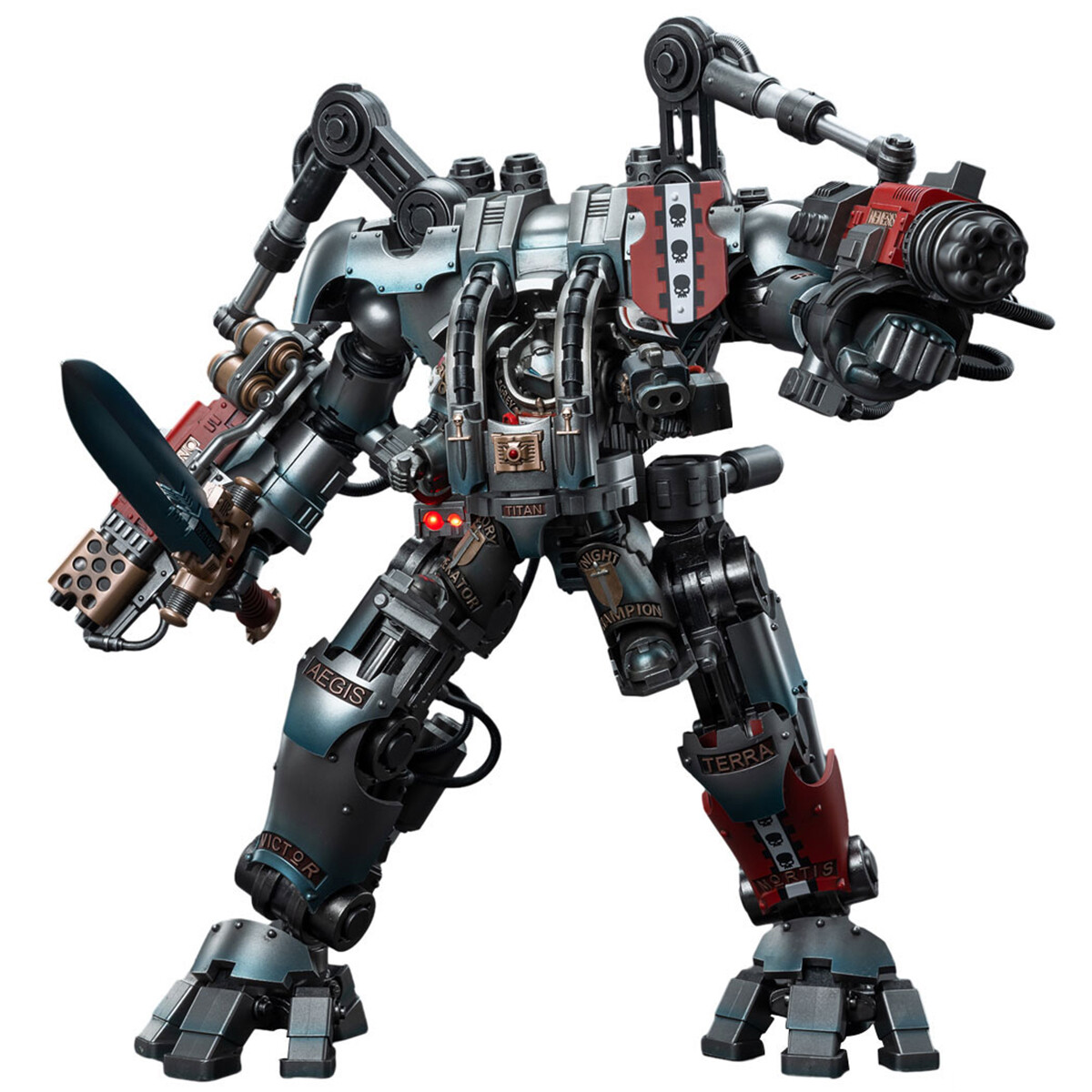 ホットトイズ THEDARKKNIGHT HiPlay JOYTOY 1/18 Grey Knights Nemesis Dreadknight With Pilot