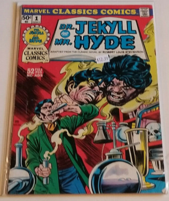 MARVEL CLASSICS COMICS #1 DR. JEKYLL & MR HYDE *1976* 6.0 | eBay