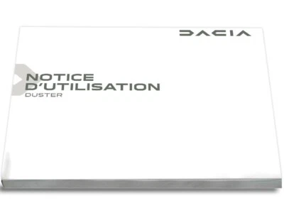 Dacia Duster 2021 - 2024 Notice d'Utilisation Français