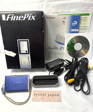 FUJIFILM Finepix Z1 Blue Digital Camera Tested w/Box,Accessories English Support