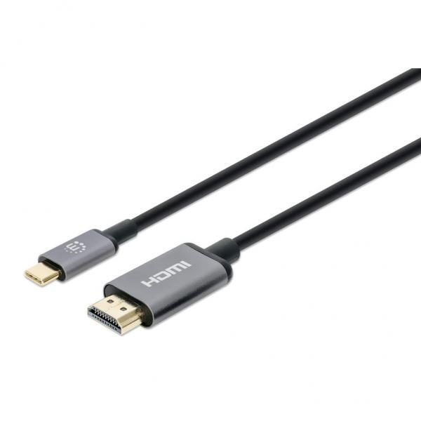 3161828 Manhattan Cavo Adattatore da USB-C&trade; a HDMI 4K@60Hz 1m