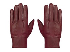 Ladies Women Soft Sheepskin Real 100% Leather Gloves with lining Driving Winter 