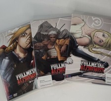 Full Metal Alchemist Dvd Lot Volumes 4 - 5 - 6 All Booklets and Inserts EUC