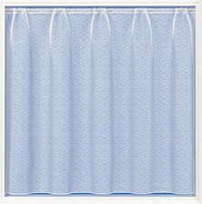 Jasmin weiß strukturiert billig Bleigewicht Netz Vorhang Größen 36-90" Preis pro Meter