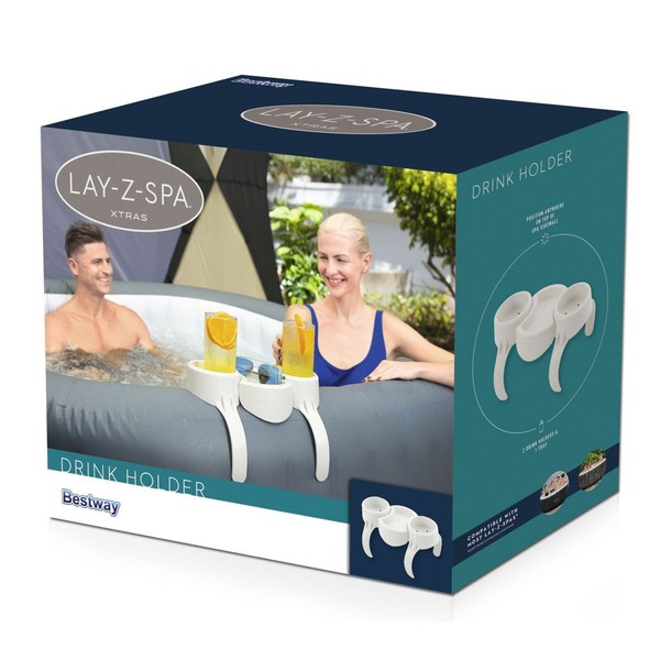 Bestway Lay-Z-Spa Whirlpool GeträNkehalter Set Mit Ablagebereich-image