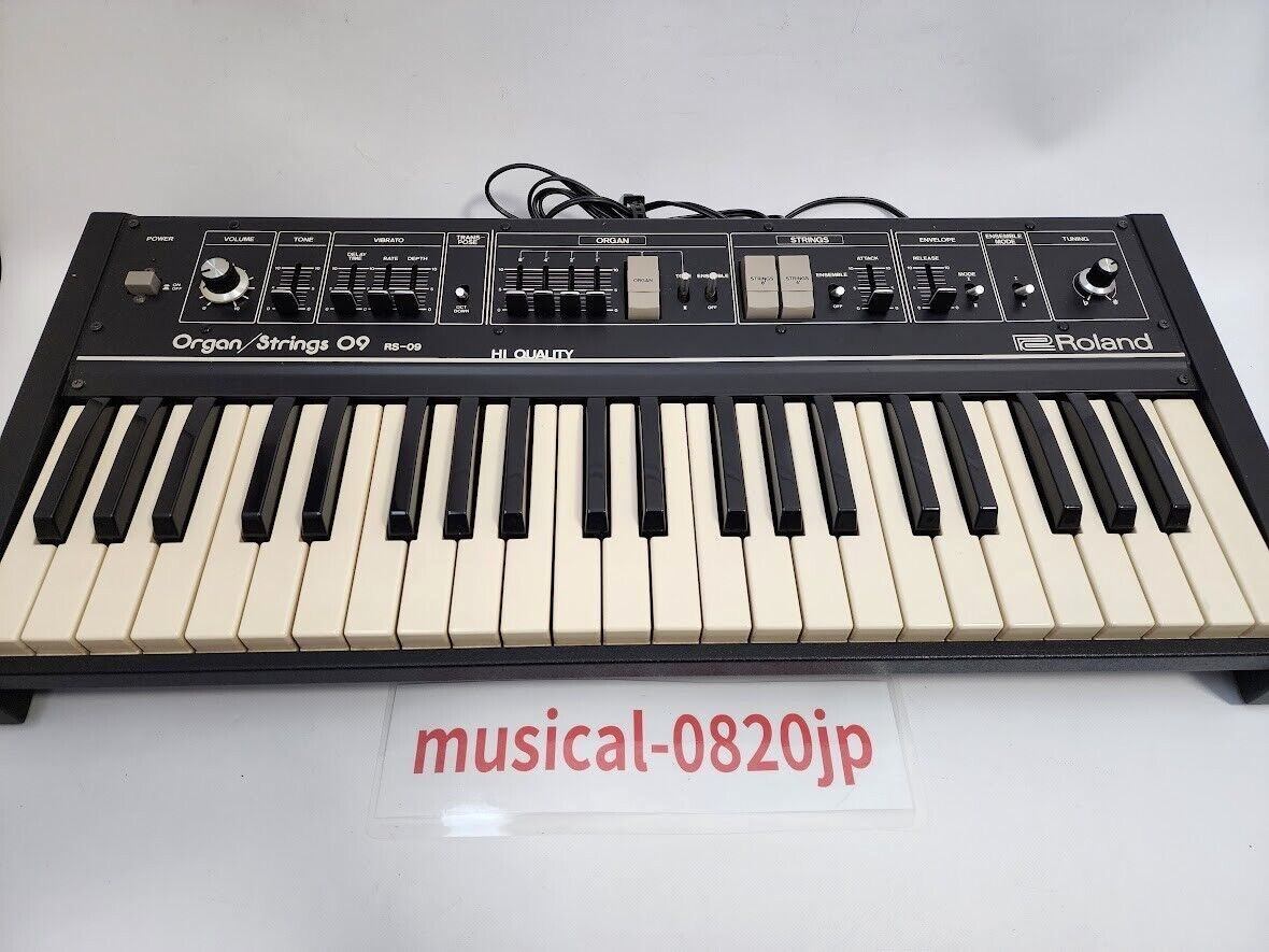 Roland RS-09 vintage synth equipment - eBay listing photo 1