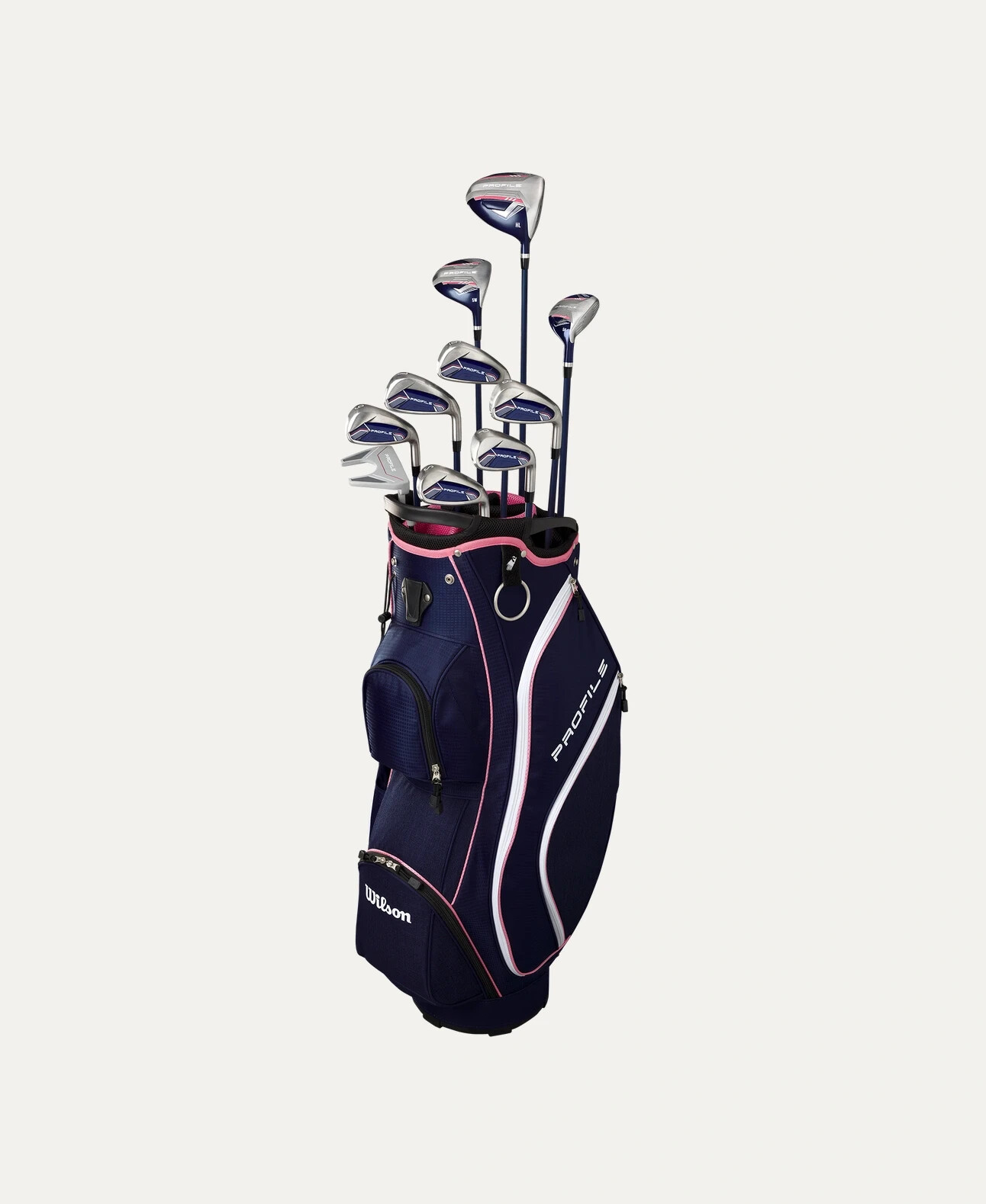 Wilson Profile SGi Package set woods / hybrid/ irons /putter/Cart Lady RH STD