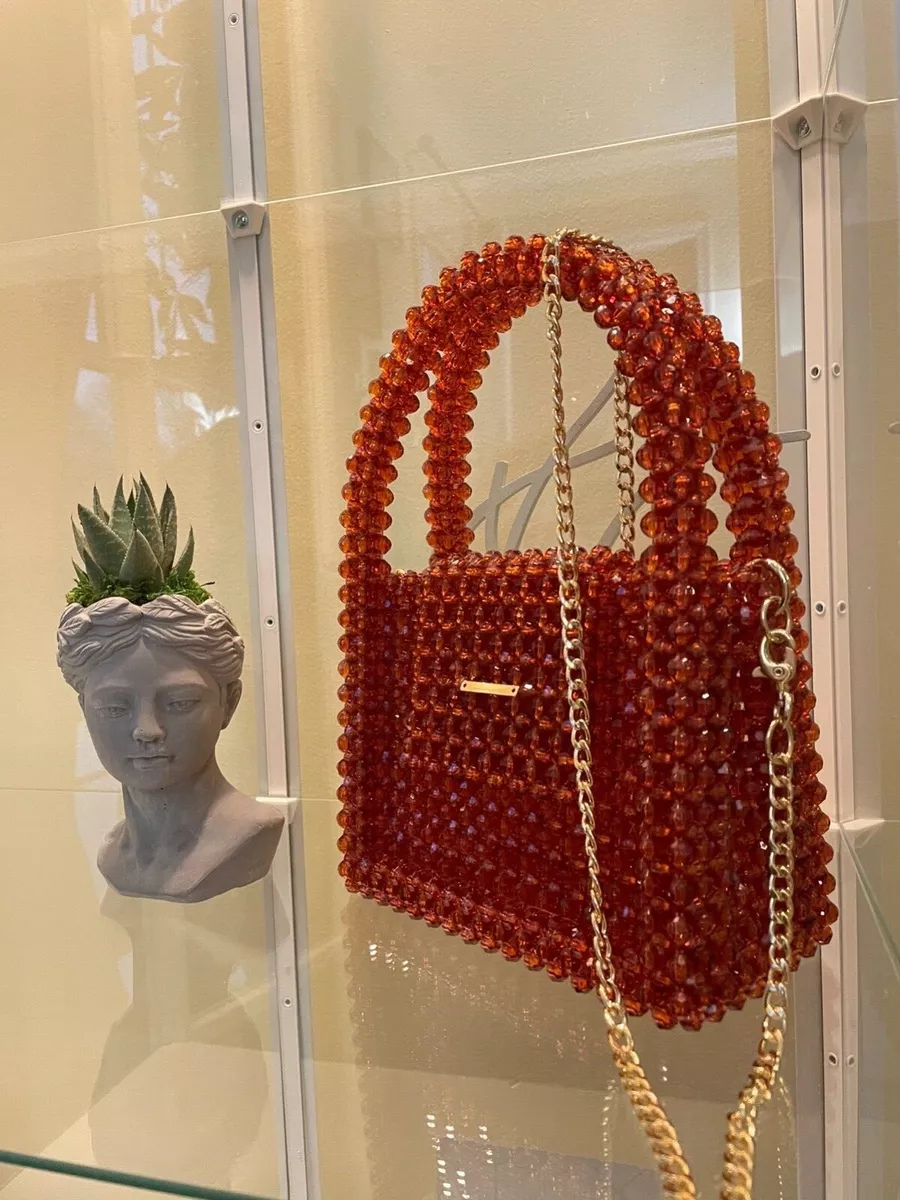 Beaded sales bag ebay