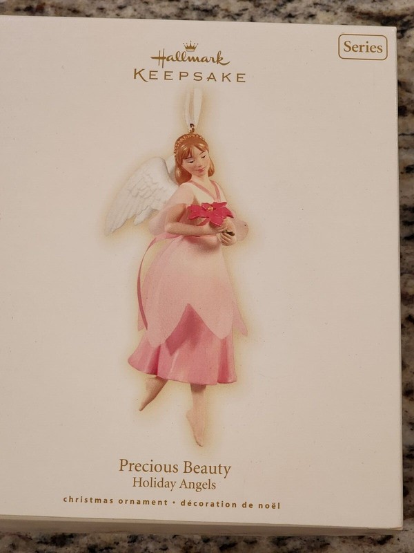 Hallmark Keepsake Ornament Holiday Angels Precious Beauty 2009 NEW