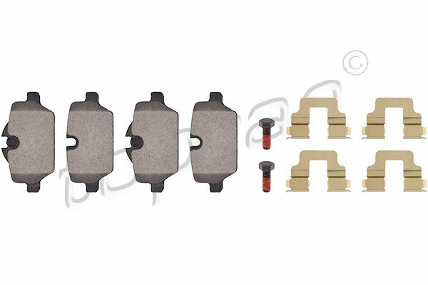 Kit plaquettes de frein arrière BMW E87 idéal pour restaurer le freinage d'origine