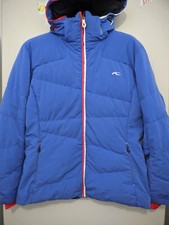 Kjus Jacket Womens 44 2xl Blue Savvy Premium Down Parka Primaloft Outdoor Snow