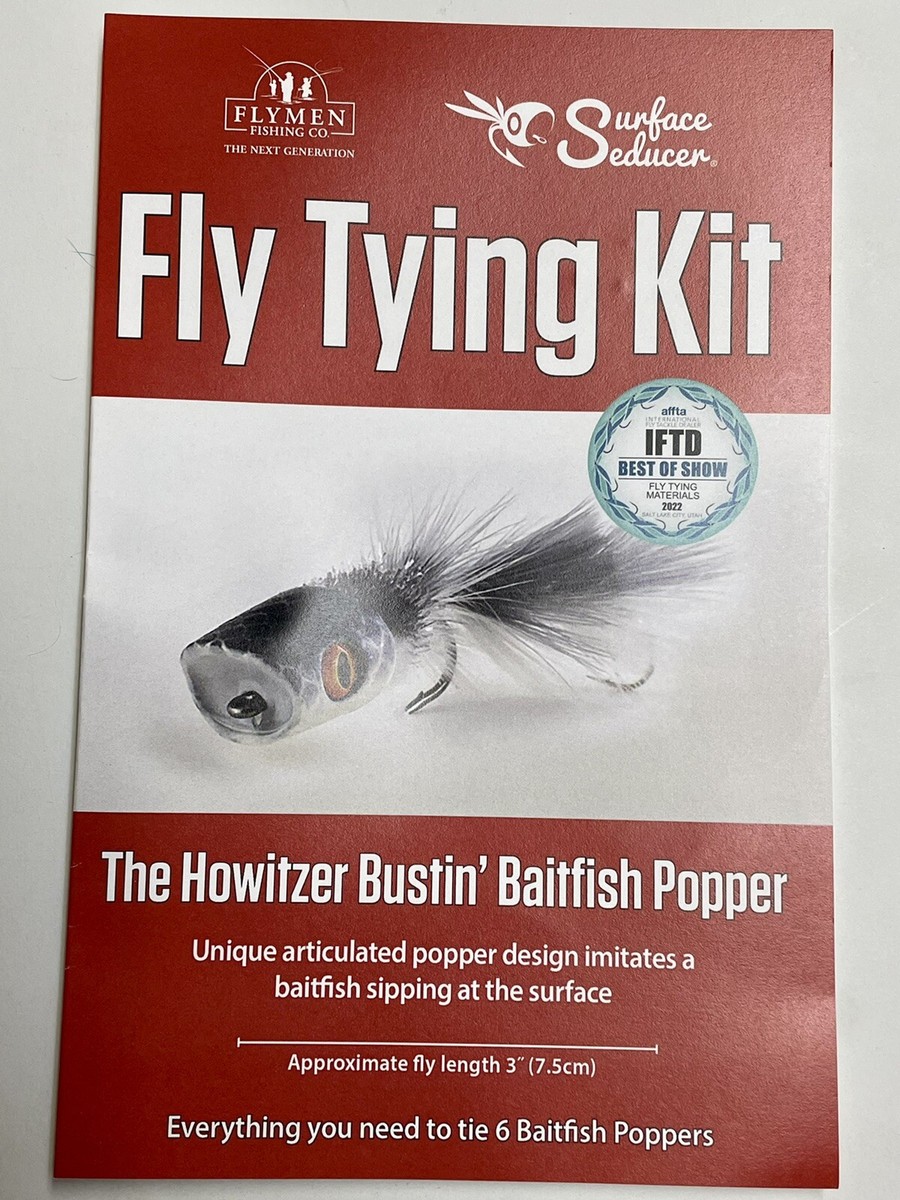 FLY TYING KIT HOWITZER BUSTIN' BAITFISH TIE ARTICULED