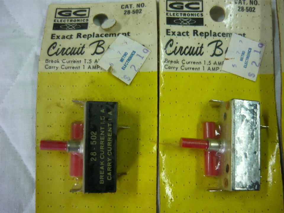 7 INTERRUPTORES AUTOMÁTICOS GC SURTIDOS NOS Foto 2 de 4