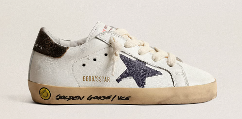 golden goose kids Superstar Sneaker White Navy NIB EU 29 US  display picture 3