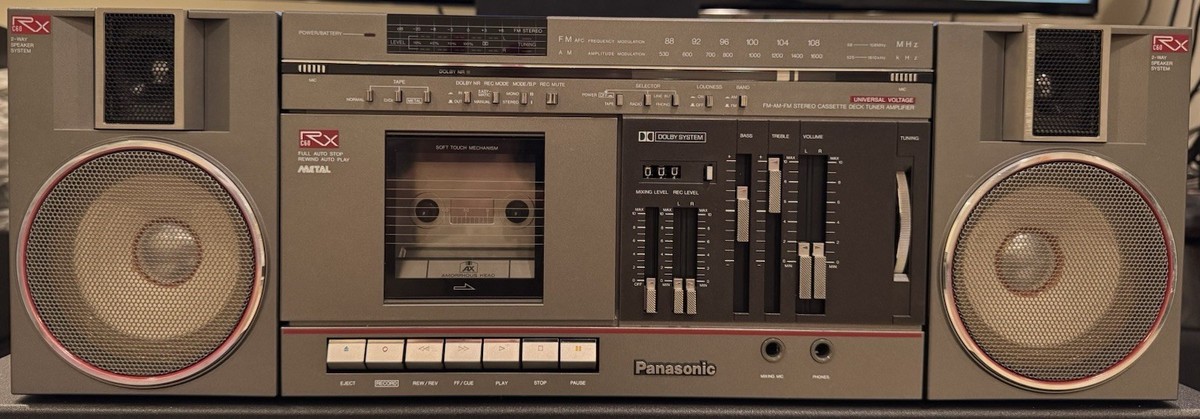 PANASONIC RX-C60 Stereo Boombox | eBay