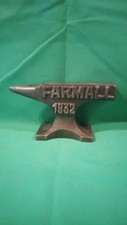 4 5/8" Cast Iron Anvil, "Farmall 1932", Decor, Paper weight, Collectable, NEW