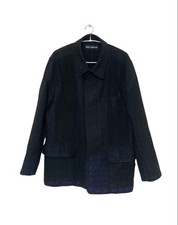 ISSEY MIYAKE Men's Navy Jacket Casual Lightweight Coat Size O EL AGA