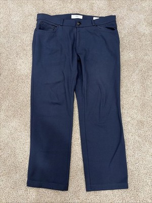 Men s BRAX Feel Good Super Soft Stretch 36/27 Blue Pants