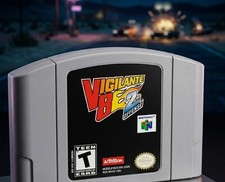 Vigilante 8: 2nd Offense N64 Game Cartridge – Classic Nintendo 64 Action Racing