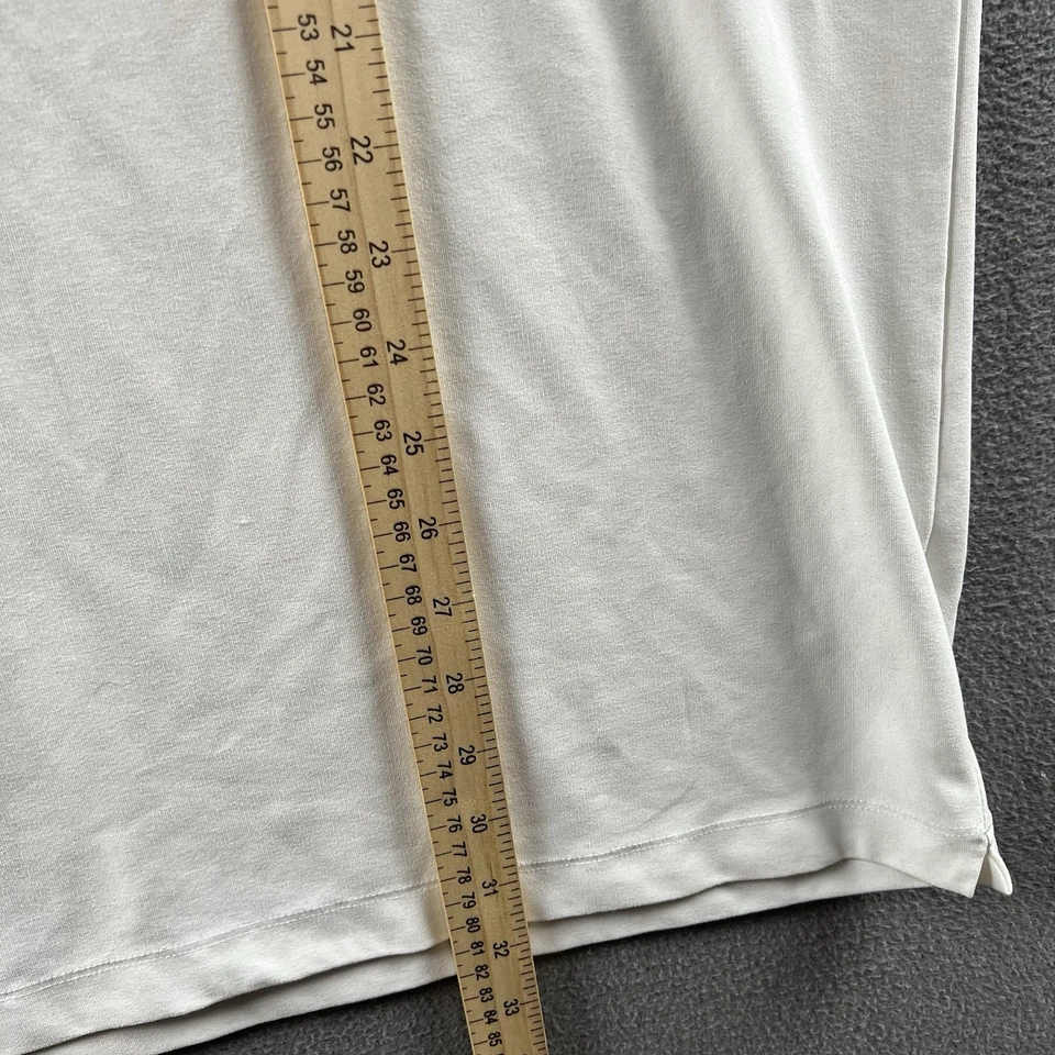 Nike Golf Shirt Mens XL White Dri-Fit UV Performance Stretch - Image 4 of 4