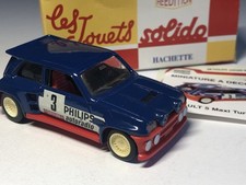 3.5 INCH 1985 Renault 5 Maxi Turbo Philips Rally Solido 1/43 Diecast MINT Boxed