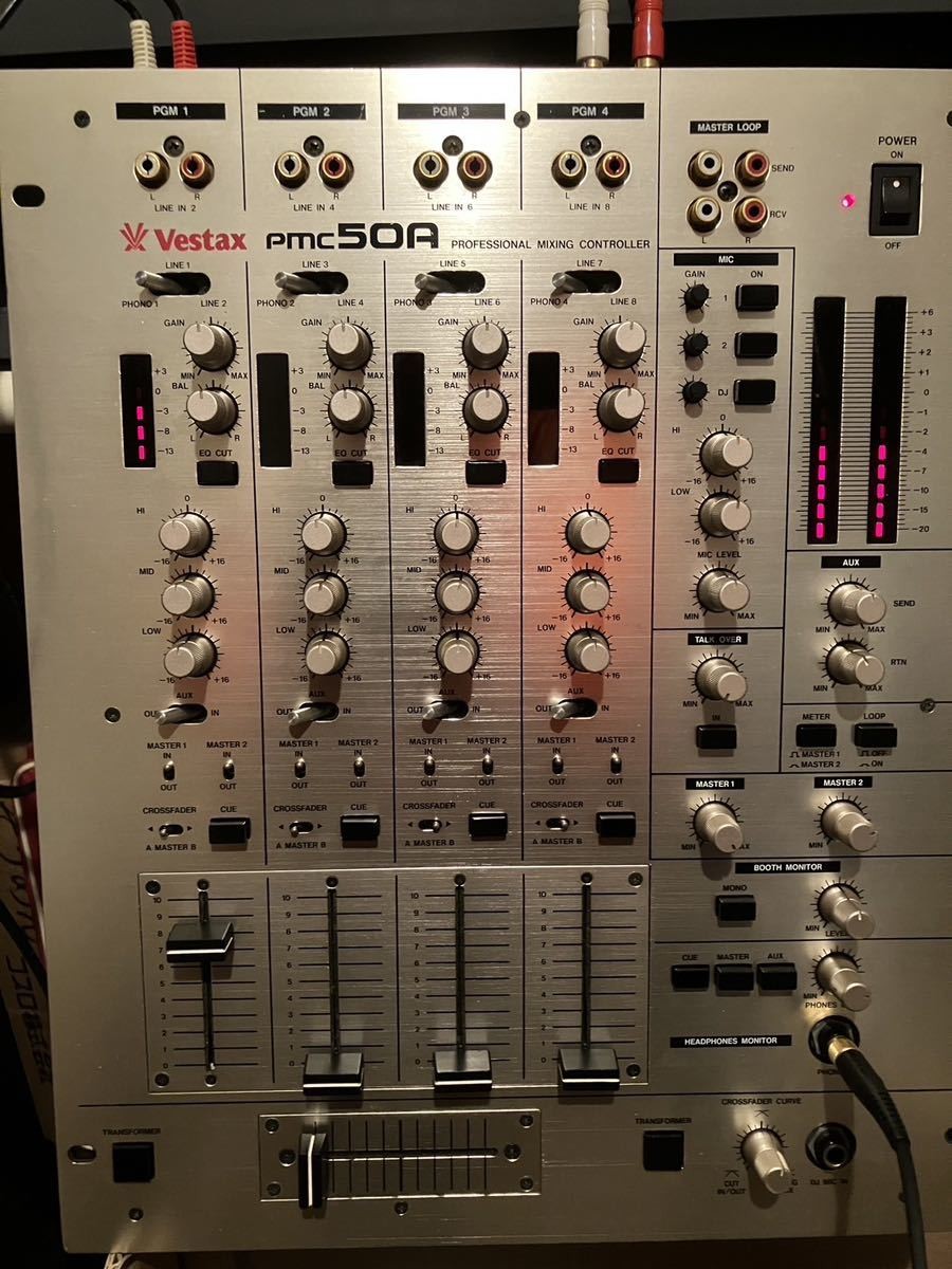 Vestax PMC-50A DJミキサー 中古 Vestax PMC 50A Vintage Mixer | eBay