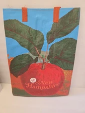 Trader Joe's NEW HAMPSHIRE Regional Reusable Shopping Tote Bag NWT Free Shipping