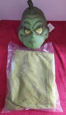 Dr Seuss The Grinch Costume New 2X Pants  VTG '98 Mask NWT Halloween Christmas