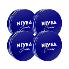 NIVEA Creme 150ml Metal Tin – Pack of 4 | Original German Formula | Moisturiser