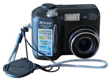 Nikon COOLPIX 4300 Digital Compact Camera Black Tested Excellent Condition