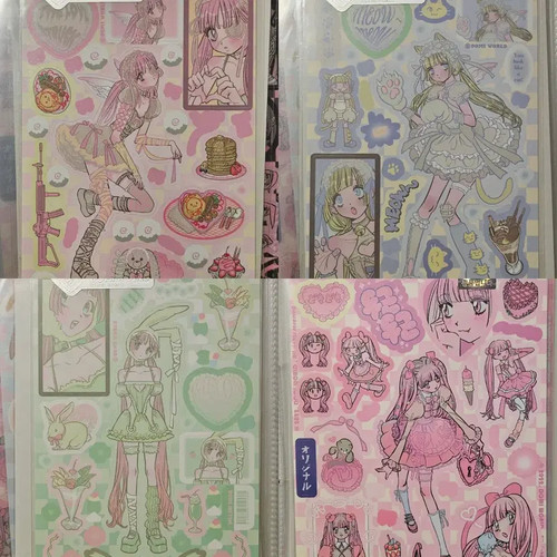 Domiworld Seal Stickers Set of 4 Official