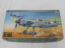 1/48 Hasegawa ME Bf109 E-4/7 Trop & Resin Det...