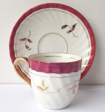 Service À Café Mokka + Soucoupe, Vers 1900 N536