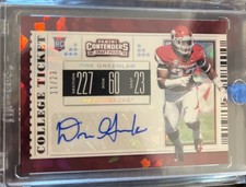 2019 Contenders Draft Picks - /23 College Ticket Dre Greenlaw #245 RC Auto rare